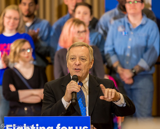 Hillary Clinton campaign stop in Chicago, IL