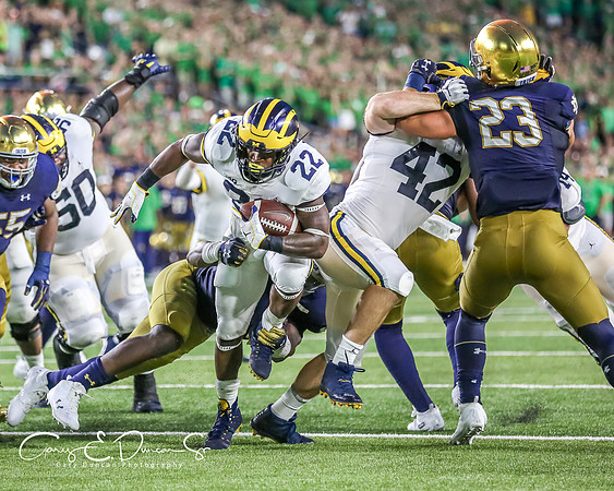 NCAA Football 2018: Notre Dame vs Michigan