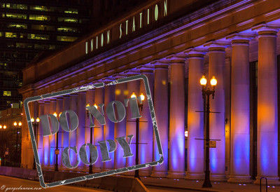 Union Station at night